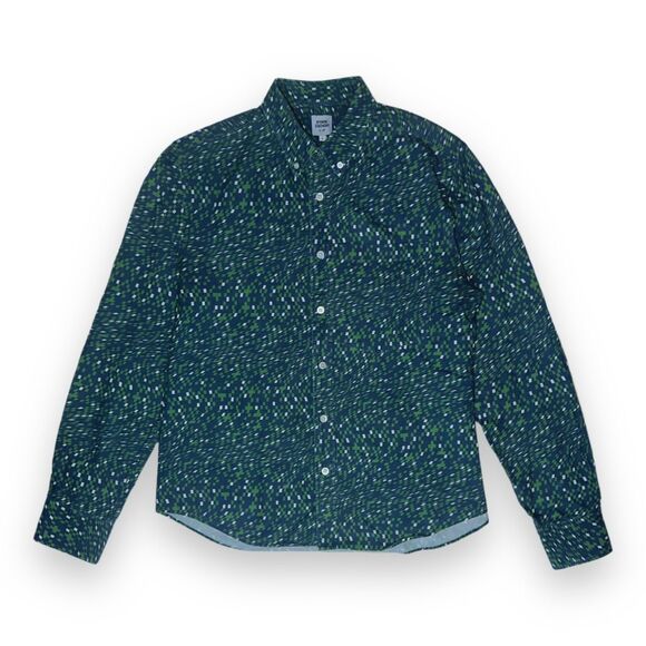 Opening Ceremony Men's Button Down Casual Shirt Geometric Pattern AOP Size Large - Picture 1 of 7